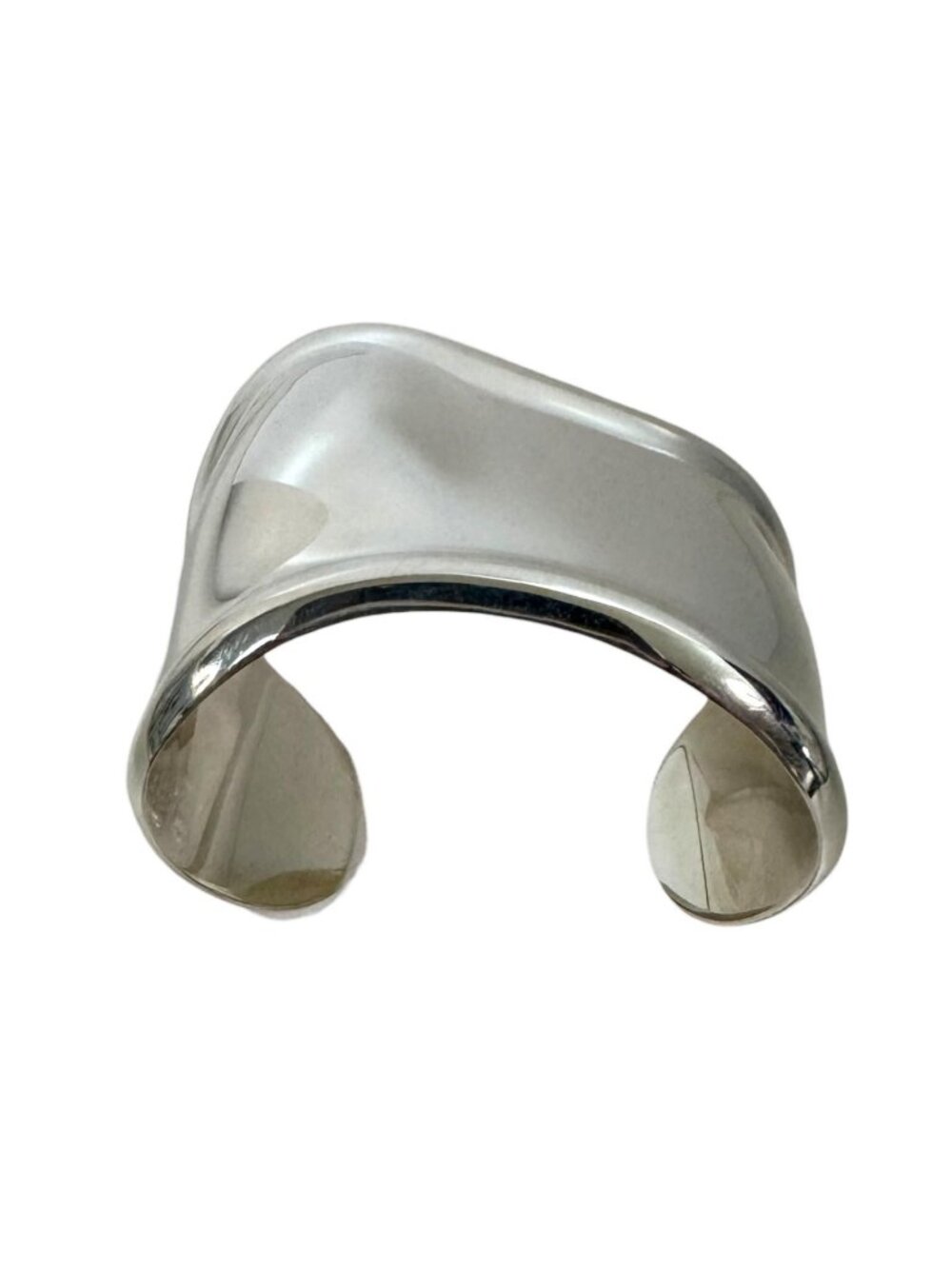 Tiffany & Co Bone Cuff Bangle Elsa Peretti 925 Left Bracelet